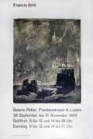 Francis Bott: Galerie Rber, 1964