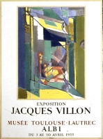 Jacques Villon: Muse Toulouse-Lautrec, 1955