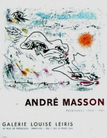 Andr Masson: Galerie Louis Leiris, 1962