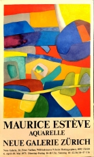 Maurice Estve: Neue Galerie - Zrich, 1973