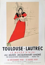Henri de Toulouse Lautrec: Muse Jacquemart - Andre, 1958