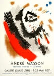 André Masson: Galerie Louis Leiris, 1957
