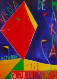 Nicola De Maria: Galerie Lelong, 1988