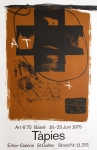 Antoni Tpies: Art Basel, 1975