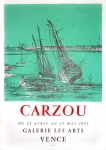 Jean Carzou: Galerie Les Arts, 1957