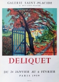 Raymond Deliquet: Galerie Saint-Placide, 1959
