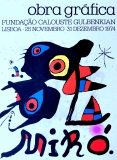 Joan Miró: Fundacao Gulbenkian, 1974